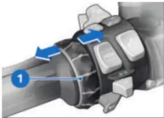 BMW K 1600 GTL (2023) - Désactivation de l'écran partagé - 1