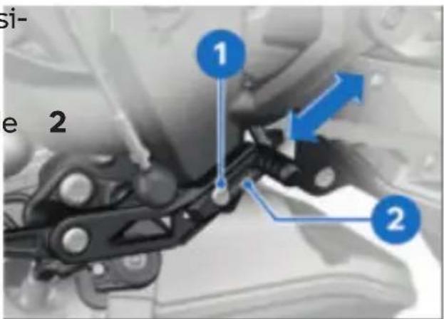 BMW S 1000 RR (2023) - Actionnement involontaire de la pédale de sélection - 1