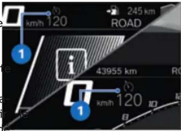 BMW S 1000 RR (2023) - Affichage lors du réglage (informations de limite de vitesse non actives) - 1