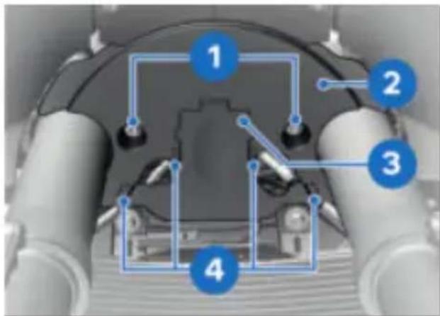 BMW S 1000 RR (2023) - Basculement latéral du véhicule au béquillage - 3
