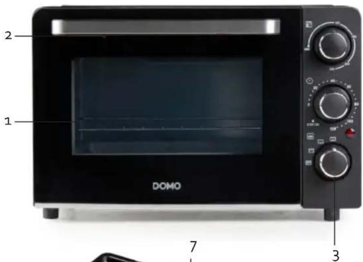 DOMO DO807GO - PARTS - 1
