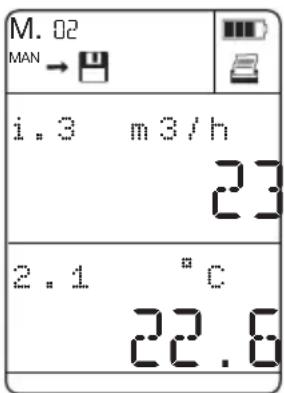 Testo 526 - Mise à zéro de l'affichage - 1