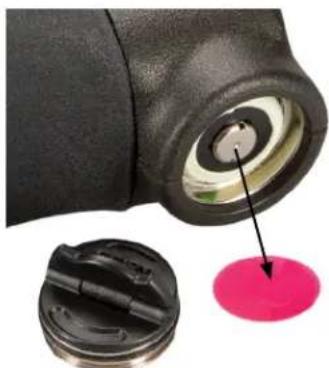 BUSHNELL Bone Collector 1000 - ATTIVAZIONE DELLA BATTERIA/INDICATORE DURATA DELLA BATTERIA - 1