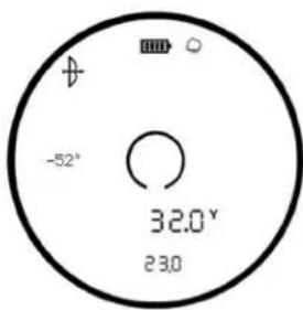 BUSHNELL Fusion X 10x42 - Exemplo do modo Arco *Ver exemple na págină seguinte. - 1