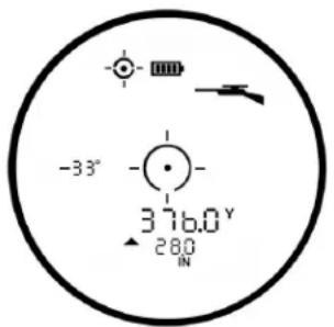 BUSHNELL Fusion X 10x42 - Esempio di modalità Fucile - 1