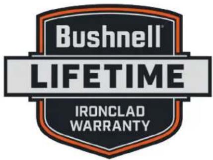 Bushnell® LIFETIME IRONCLAD WARRANTY