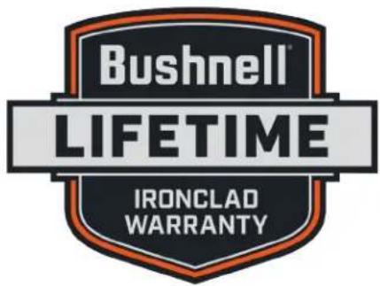 Bushnell® LIFETIME IRONCLAD WARRANTY