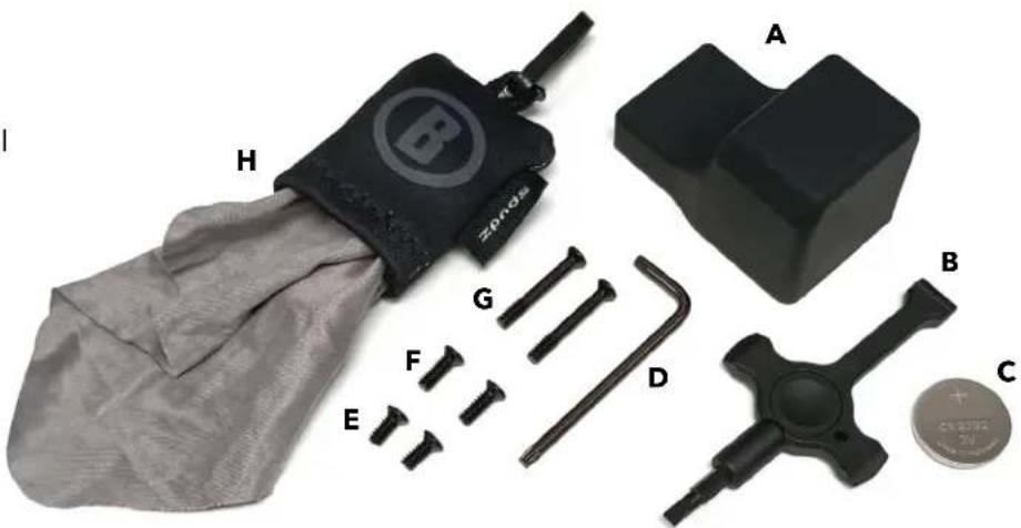 BUSHNELL RXM-300 - Product accessories included: - 1