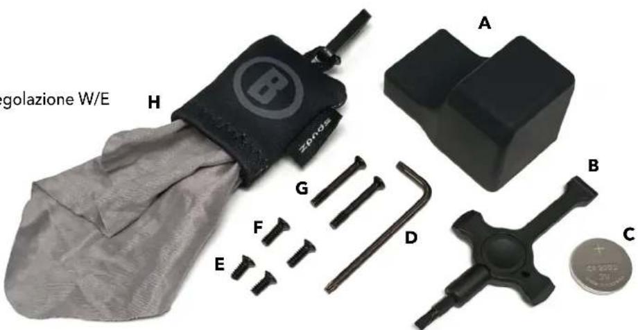 BUSHNELL RXM-300 - Accessoridel prodotto inclusi: - 1