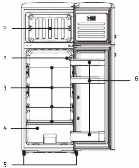 DOMO DO91705R - ČÁSTI - 1