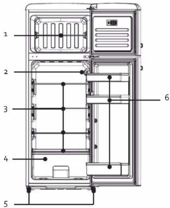 DOMO DO91705R - ONDERDELEN - 1
