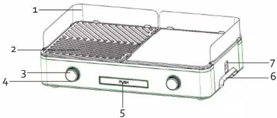 DOMO DO9259G - PARTS - 1