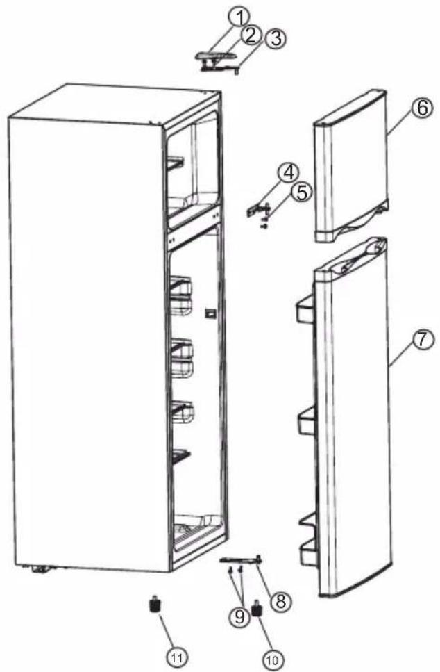 DOMO DO91401C - DOOR CONVERSION - 1