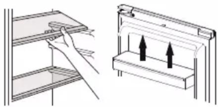 DOMO DO91401C - MOVING THE SHELVES AND DOOR RACK - 1