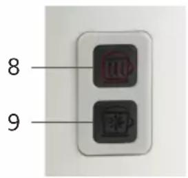 DOMO DO731MF - OVLÁDACÍ PANEL - 1