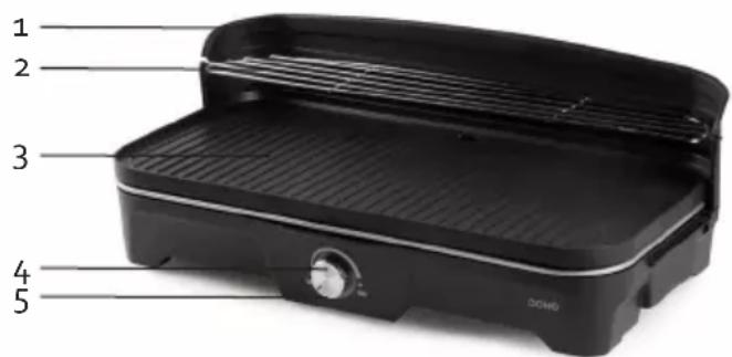 DOMO DO9260G - PIEZAS - 1
