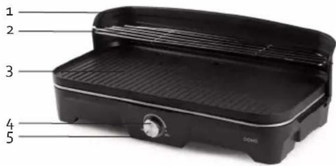 DOMO DO9260G - TEILE - 1