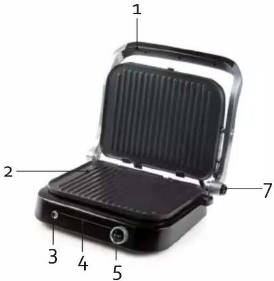 DOMO DO9249G - TEILE - 1