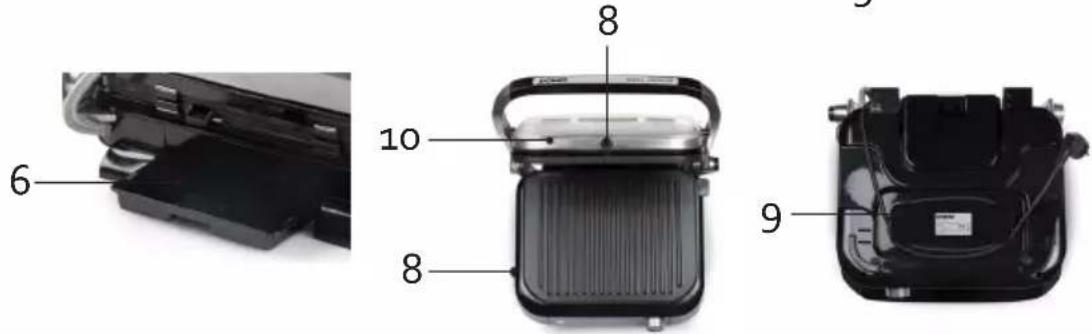 DOMO DO9249G - TEILE - 2