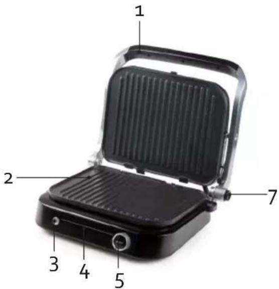 DOMO DO9249G - PARTS - 1