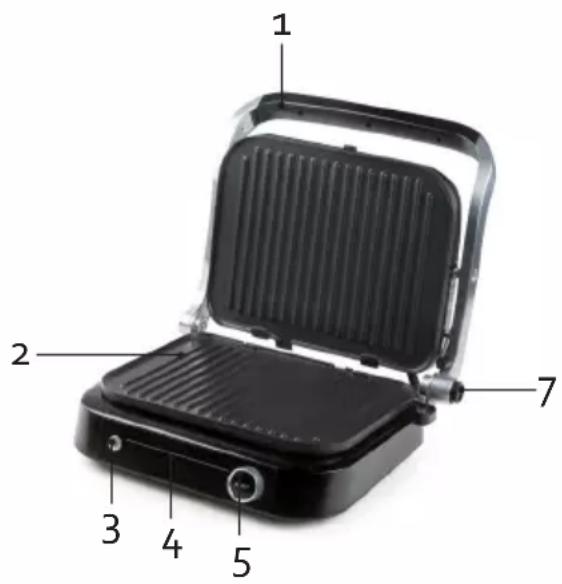 DOMO DO9249G - COMPONENTI - 1