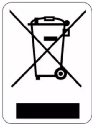 Prohibition sign with crossed-out trash bin and no text, indicating no waste disposal or restriction