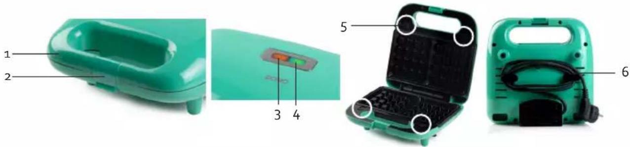 DOMO DO1109C - PIEZAS - 2