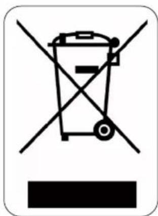 Prohibition sign with crossed-out trash bin and no text, indicating no waste or disposal restriction
