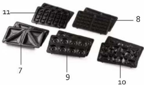 DOMO DO1109C - PIEZAS - 1