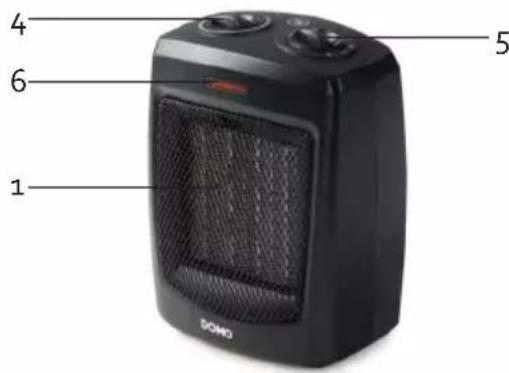 DOMO DO7329H - TEILE - 1