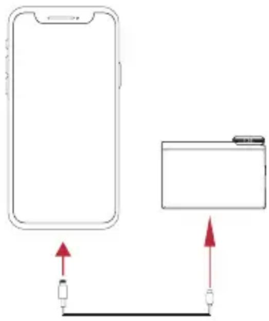Hollyland Lark Max - Connexion du récepteur à un iPhone - 1