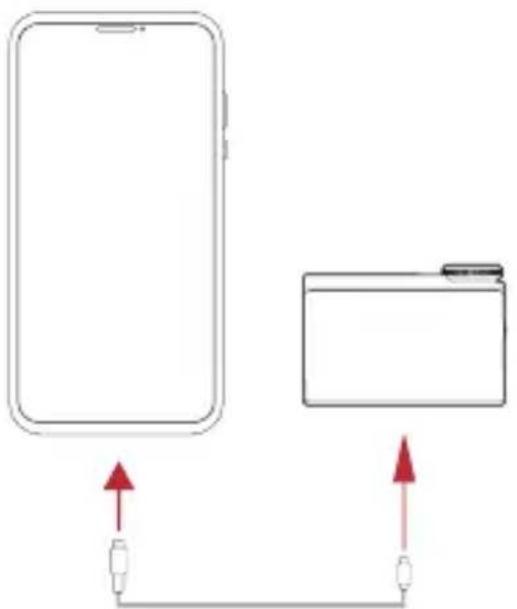 Hollyland Lark Max - Connexion du récepteur à un téléphone Android avec une interface USB-C - 1