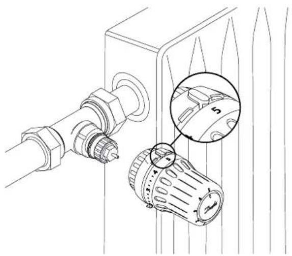 DANFOSS React RA click - thermostatic sensors series - 4