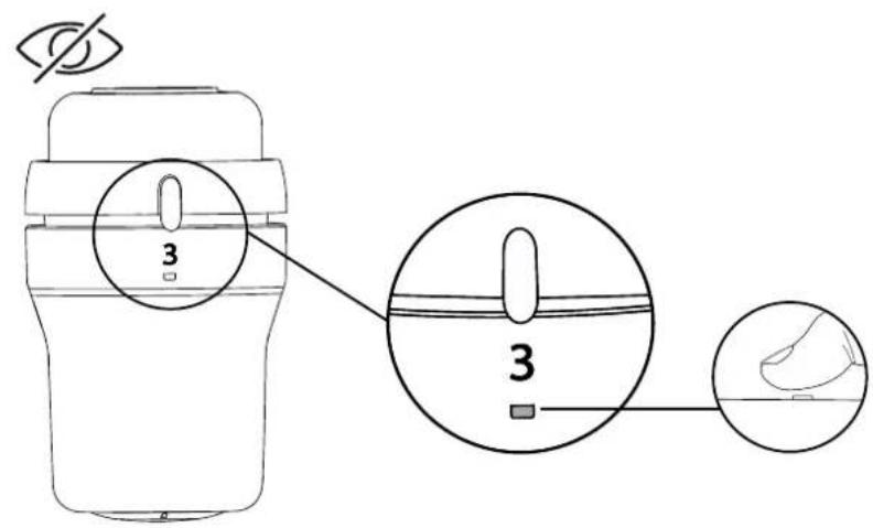 DANFOSS React M30x1.5 - Blind mark | Blinde markierung | Marque aveugle | Marca ciega - 1