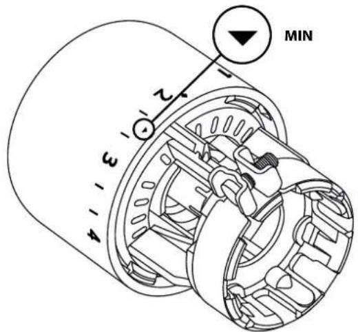 DANFOSS Aero RA/VL - Temperature Limitation | Temperaturbegrenzung | Limite de température | Limitación de temperatura (MAXIMUM) - 9