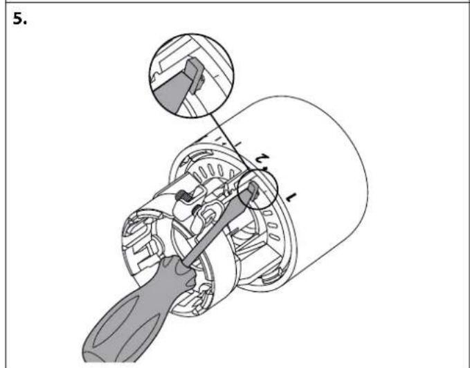 DANFOSS Aero RA/VL - Temperature Limitation | Temperaturbegrenzung | Limite de température | Limitación de temperatura (MAXIMUM) - 5