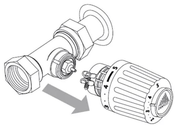 DANFOSS Aero RA/V - thermostatic sensors series - 3