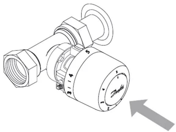 DANFOSS Aero RA/V - thermostatic sensors series - 5