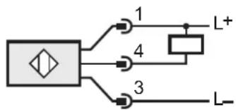 IFM DI524A - Schéma de branchement - 3