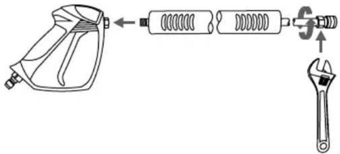 Simpson Super Brute SB3555 - ASSEMBLE THE SPRAY GUN - 1