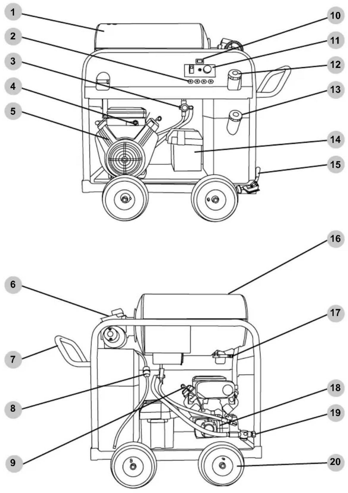 Simpson Super Brute SB3555 - AJUSTE CON CUIDADO - 1