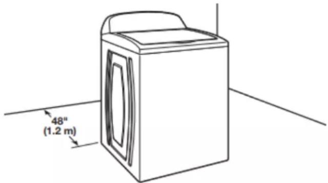 WHIRLPOOL WTW4957PW - Déplacer la laveuse - 1