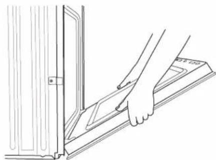 WHIRLPOOL WOES7030PZ - Remove Oven Door(s) - 1