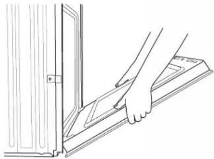 WHIRLPOOL WOES7030PZ - Retire las puertas del horno - 4