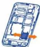 ALCATEL One Touch S'POP 4030D - Installer et extraire la batterie - 9