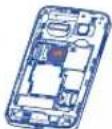 ALCATEL One Touch S'POP 4030D - Inserrer/Extraire la carte SIM - 3