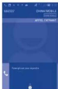 ALCATEL One Touch S'POP 4030D - Acceptor ou rejoeter un appel - 1