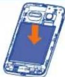 ALCATEL One Touch S'POP 4030D - Installer et extraire la batterie - 2
