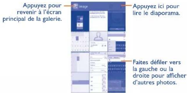 ALCATEL One Touch S'POP 4030D - Visionner une photo ou dire une video - 1