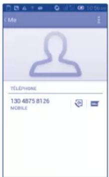 ALCATEL One Touch S'POP 4030D - Utiliser Quick contact pour Android - 1